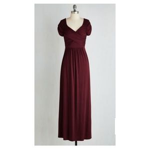 Sale ✨Modcloth Wrap Stretchy Jersey Maxi